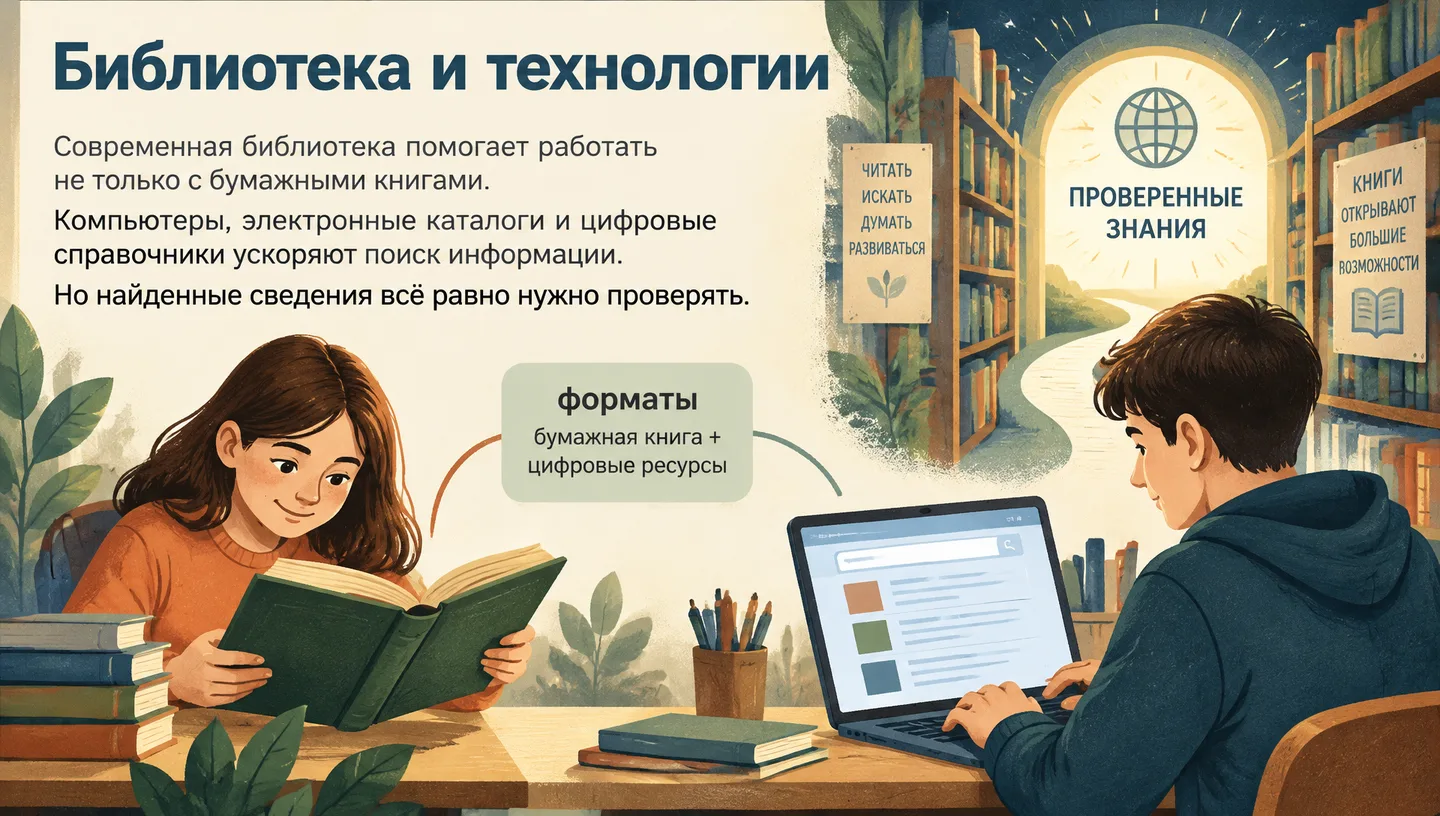 Библиотека и технологии