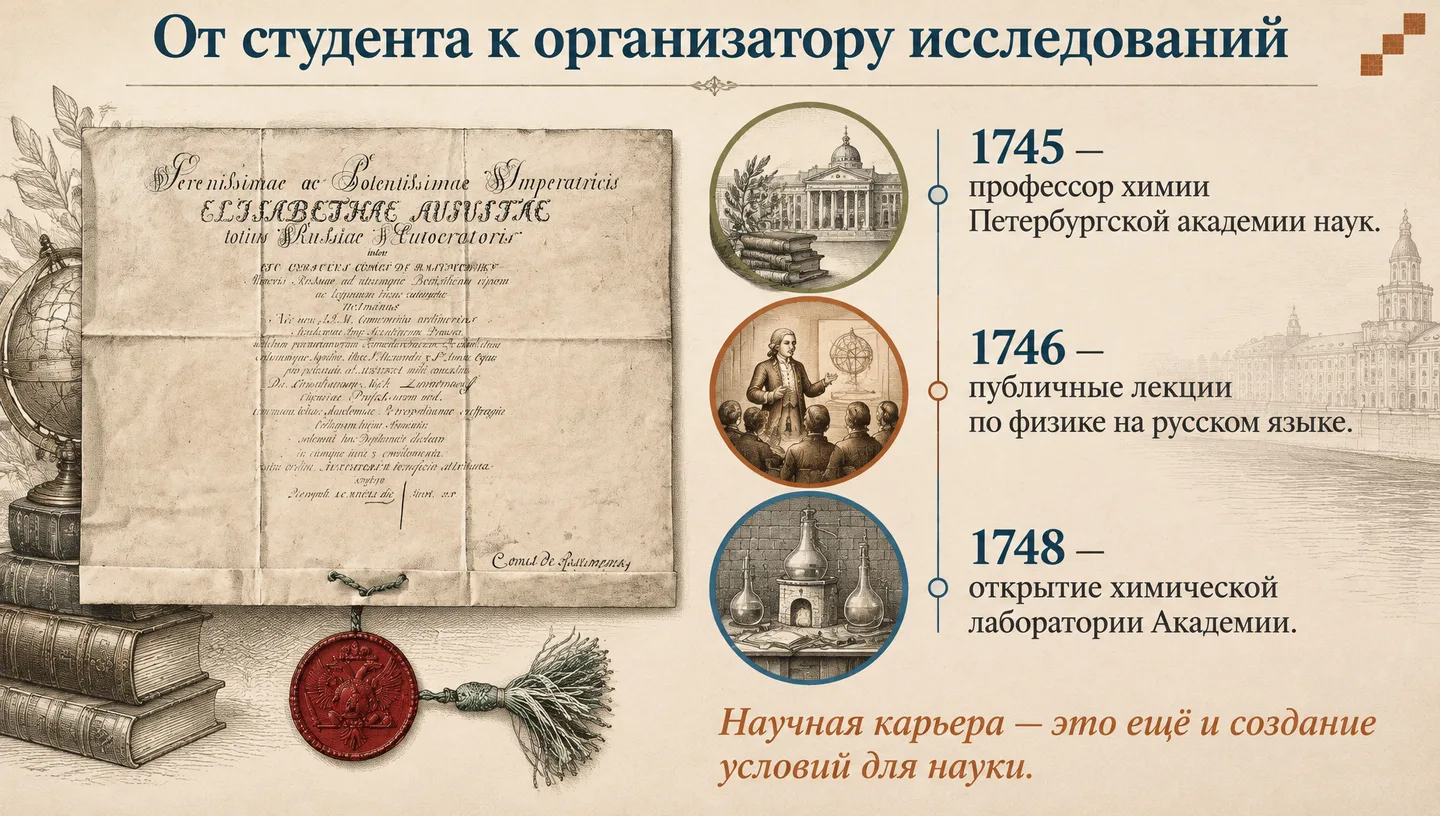 От студента к организатору исследований