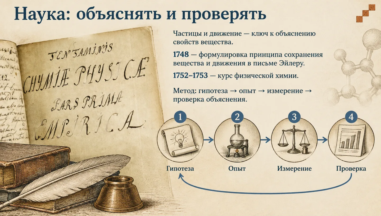Наука: объяснять и проверять