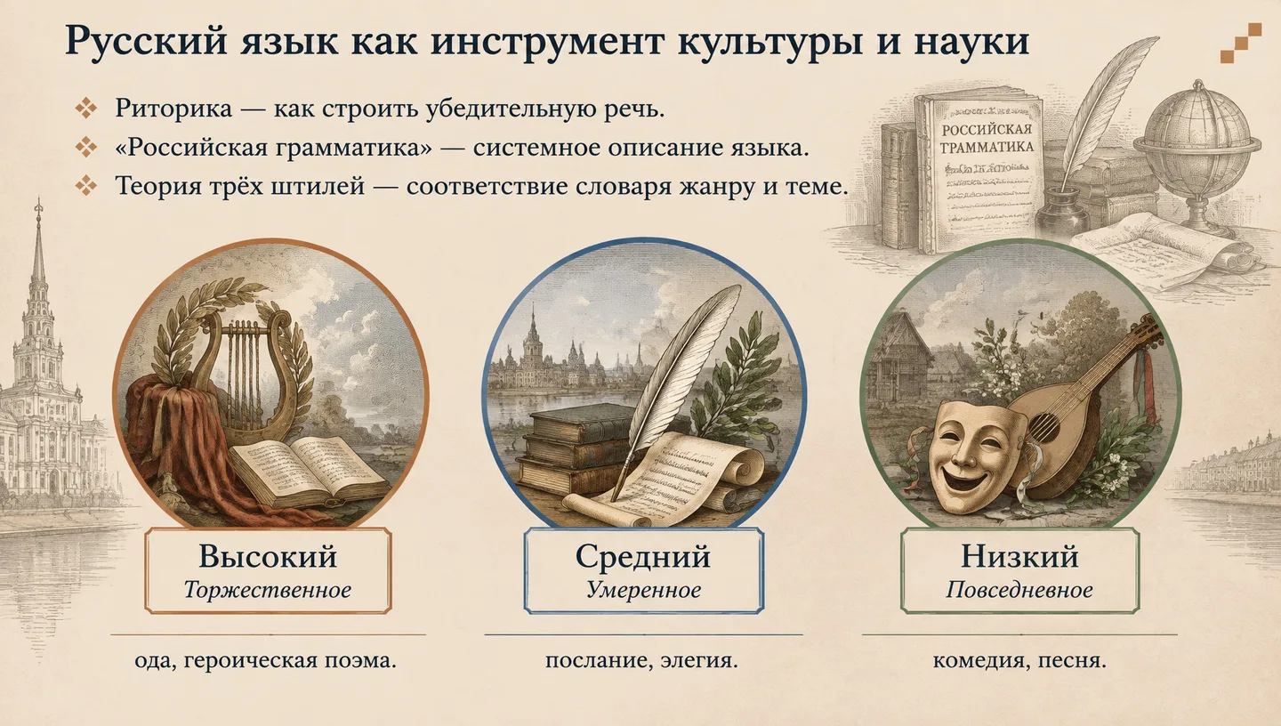 Русский язык как инструмент культуры и науки