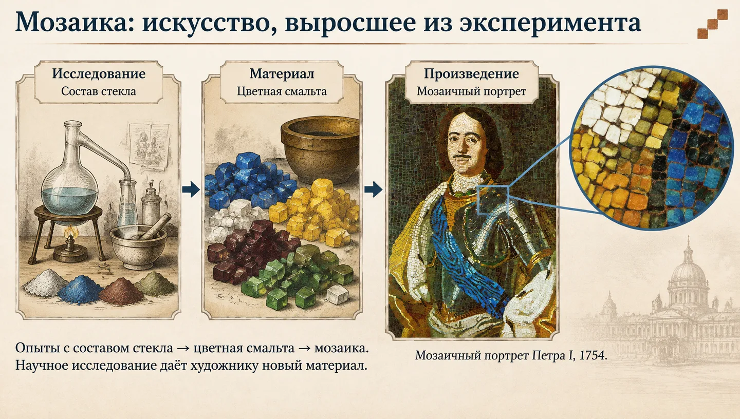Мозаика: искусство, выросшее из эксперимента