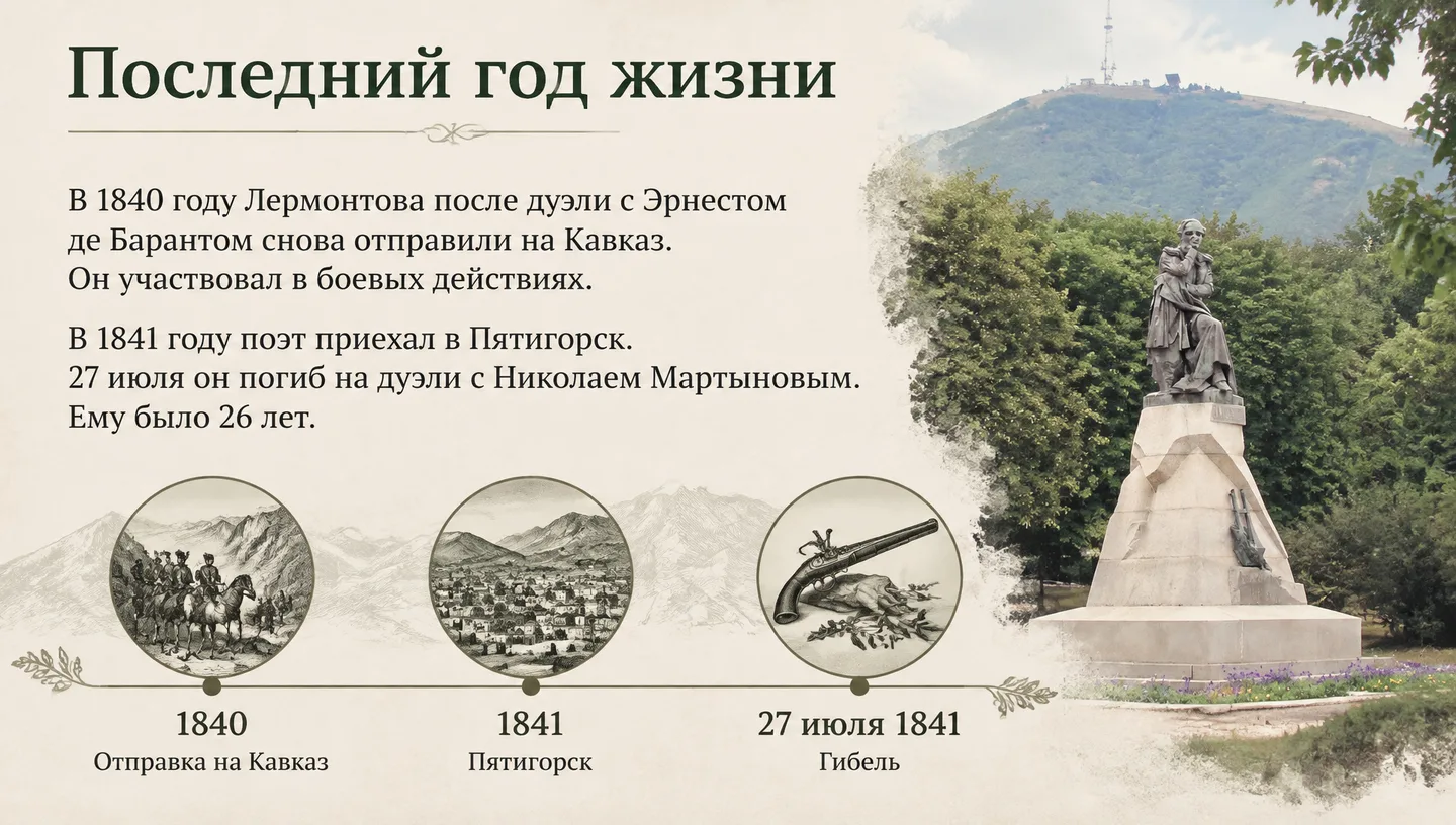 Последний год жизни