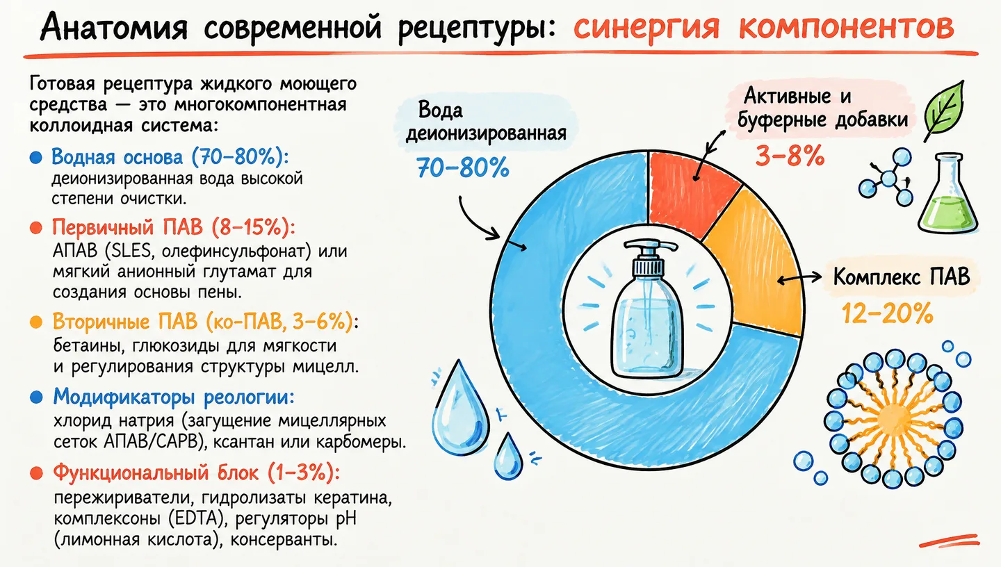 Анатомия современной рецептуры: синергия компонентов