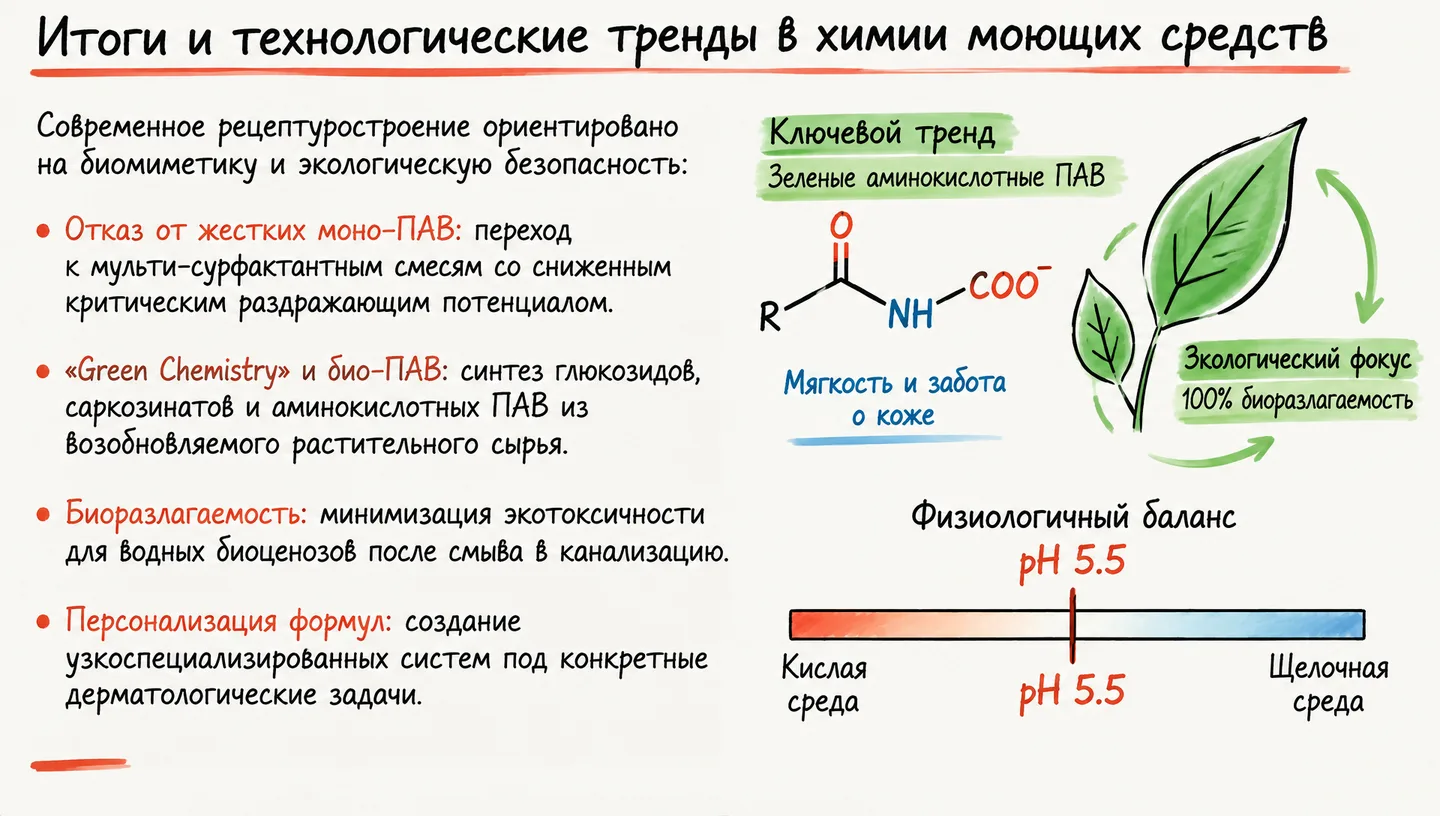 Итоги и технологические тренды в химии моющих средств