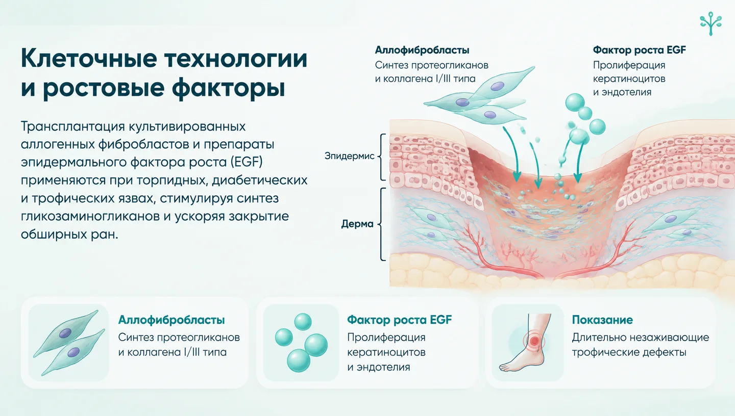 Клеточные технологии и ростовые факторы