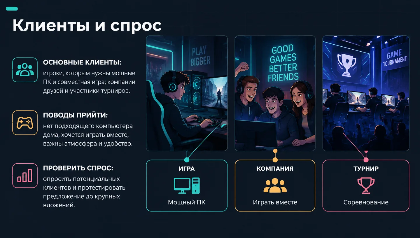 Клиенты и спрос