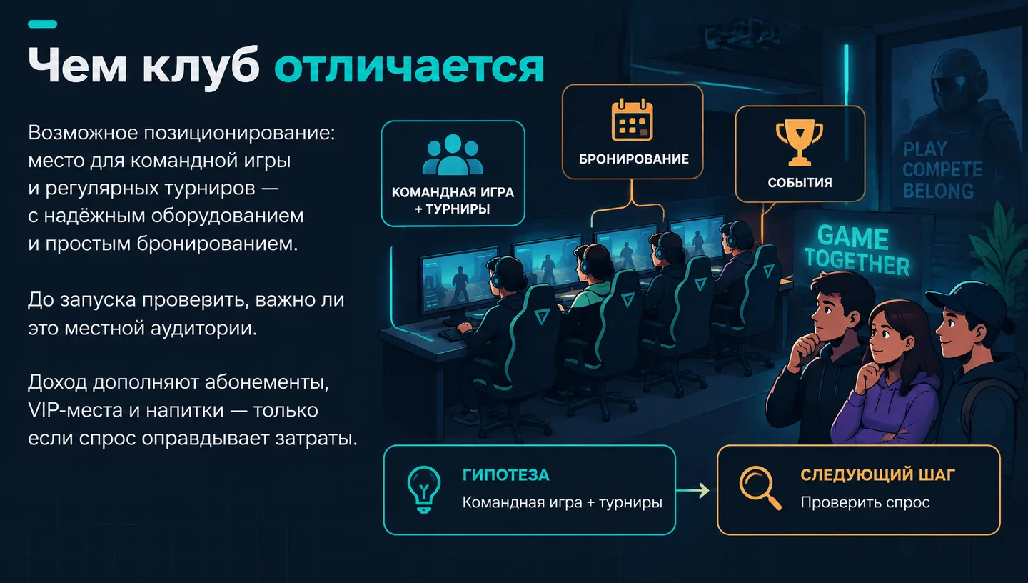 Чем клуб отличается