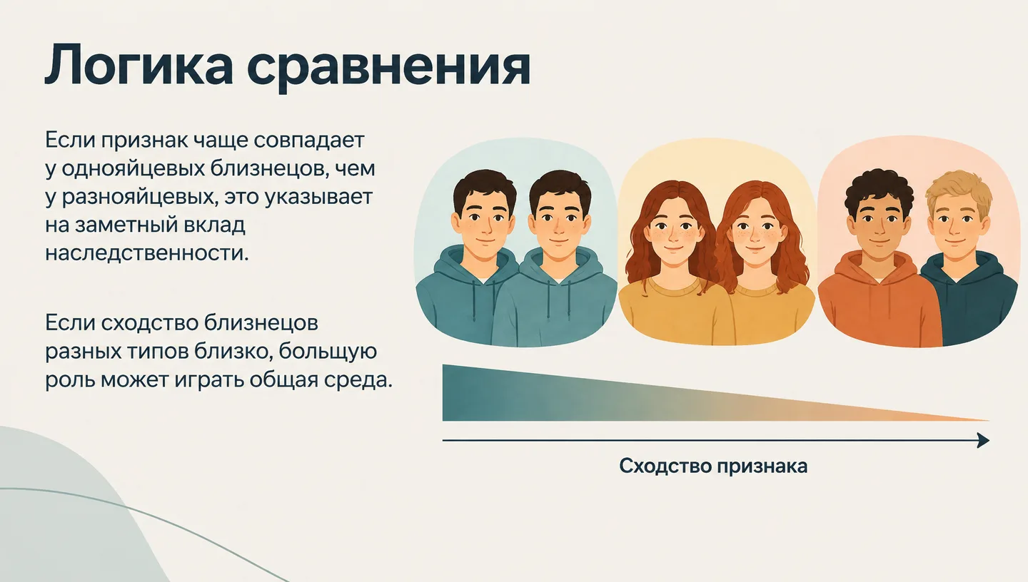Логика сравнения