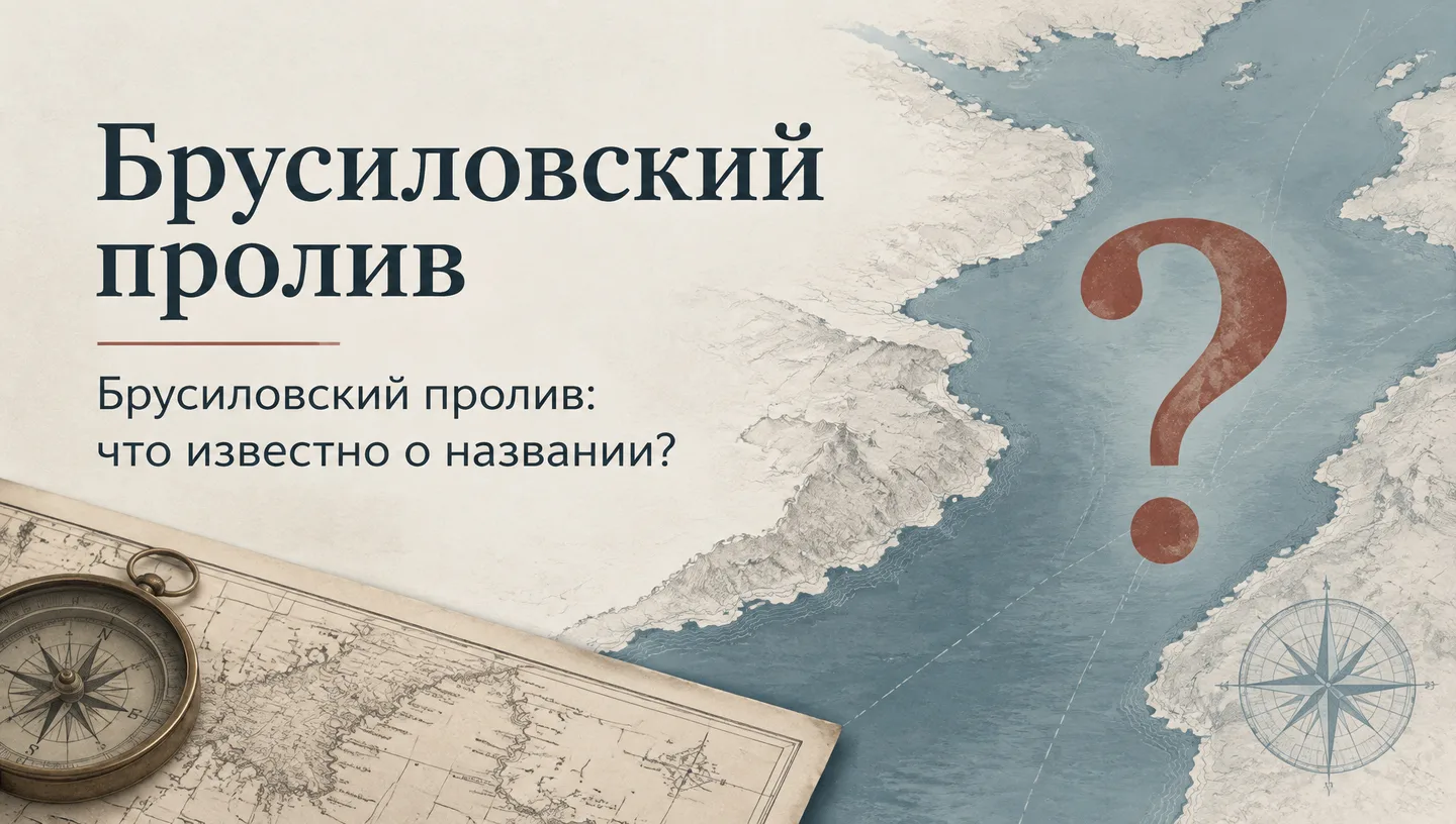Первый слайд: Брусиловский пролив