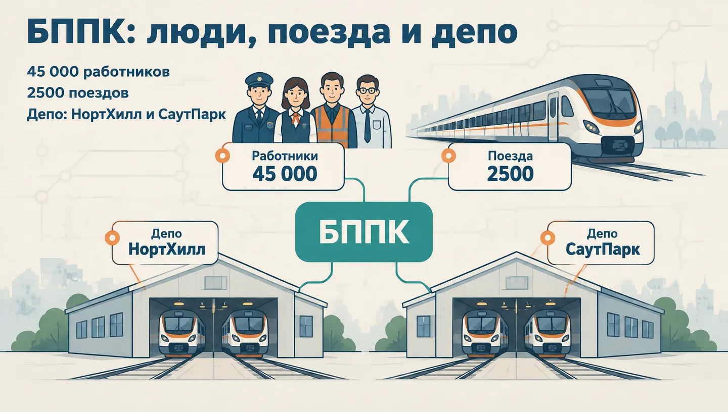 БППК: люди, поезда и депо