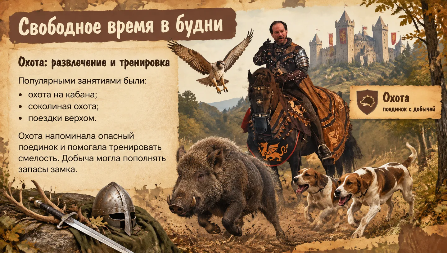 Свободное время в будни
