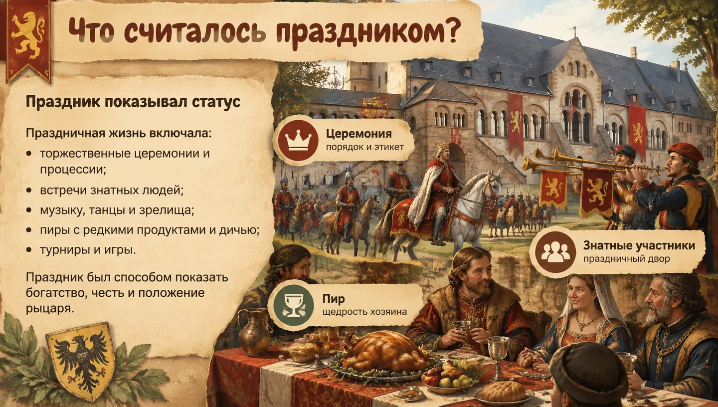 Что считалось праздником?
