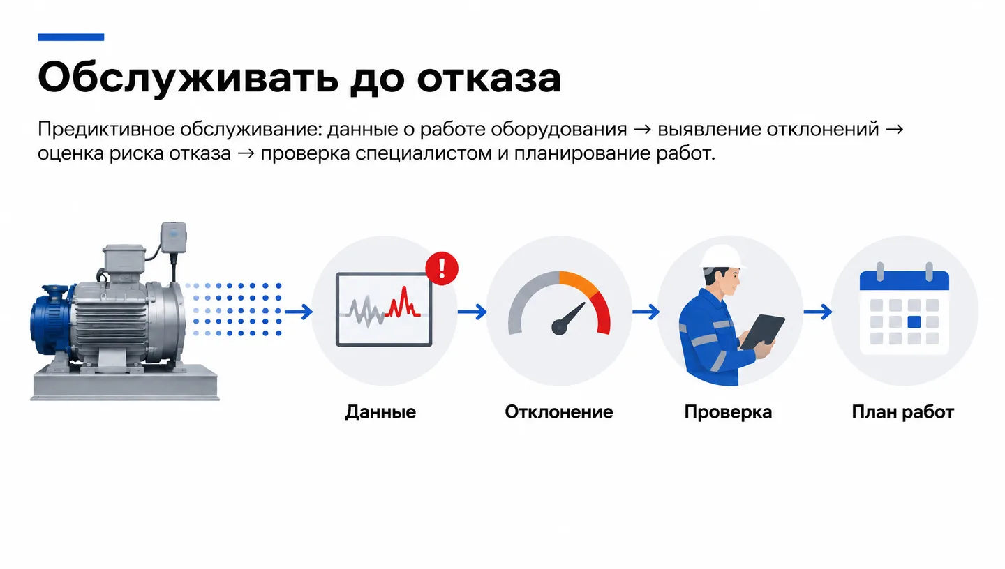 Обслуживать до отказа