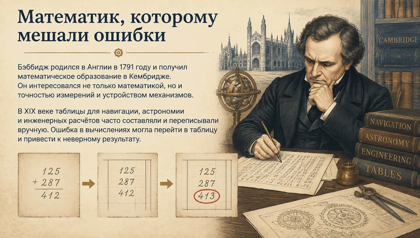 Математик, которому мешали ошибки
