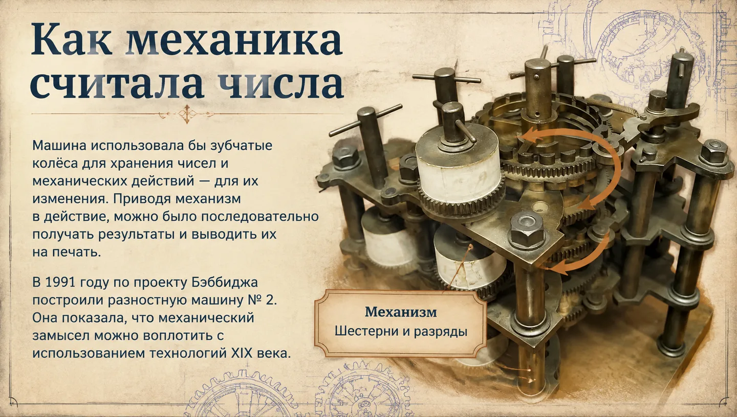 Как механика считала числа