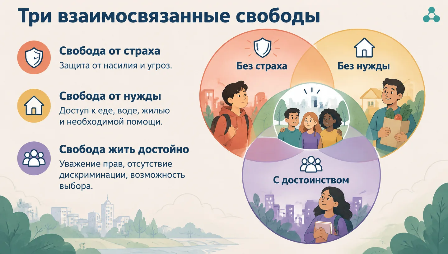 Три взаимосвязанные свободы