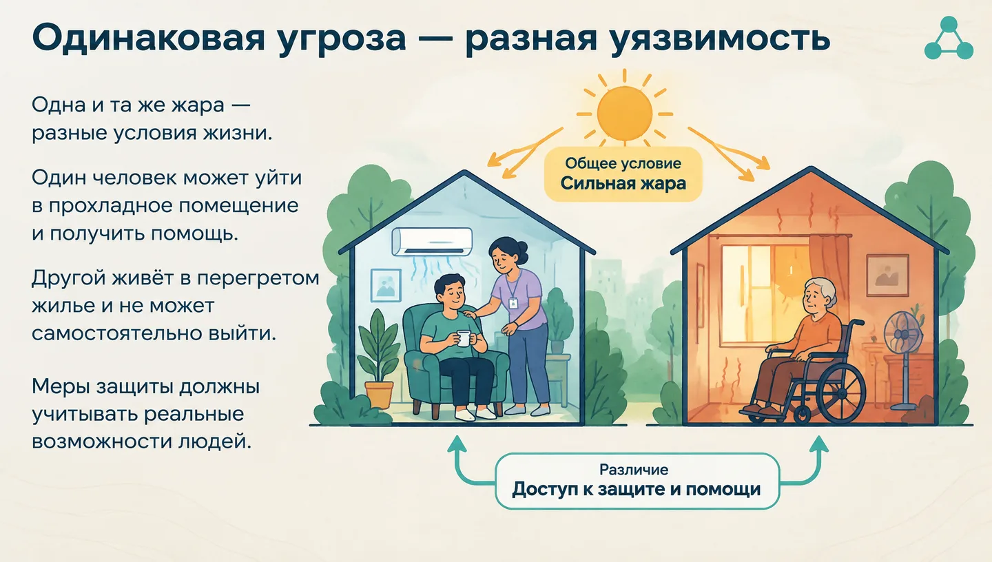 Одинаковая угроза — разная уязвимость