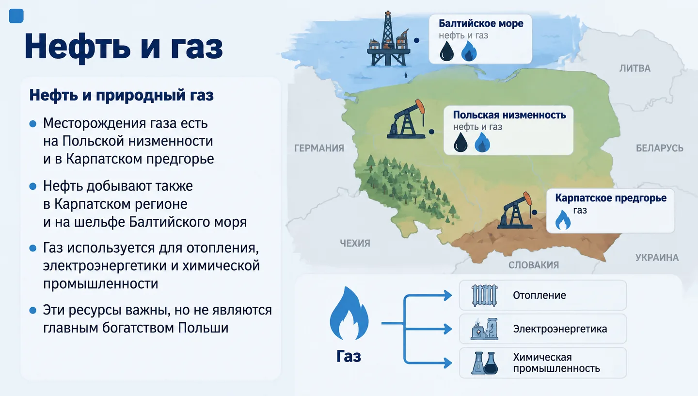 Нефть и газ