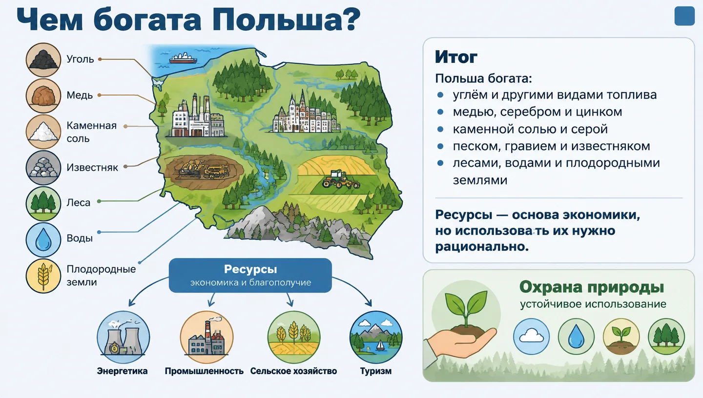 Чем богата Польша?