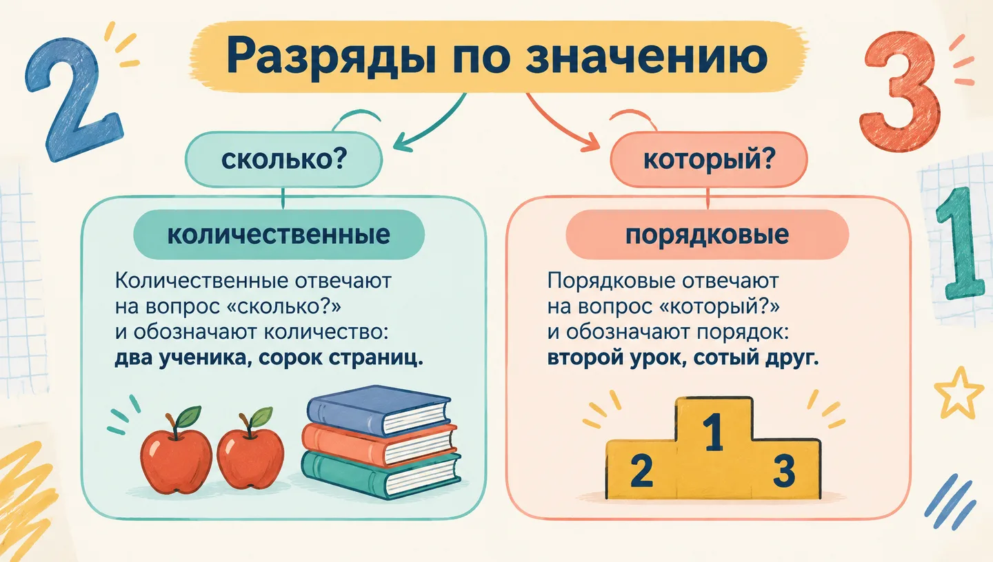 Разряды по значению