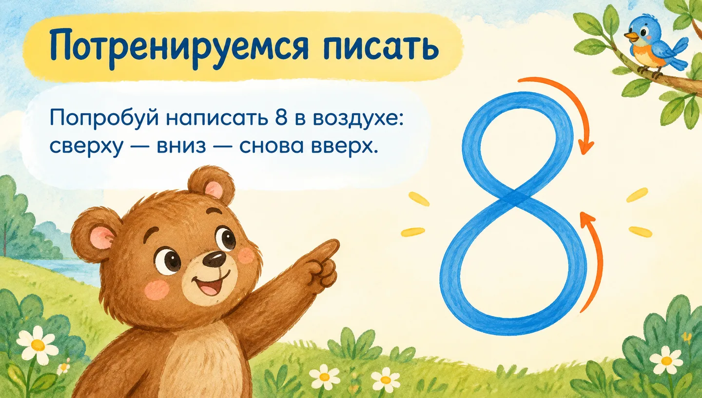 Потренируемся писать
