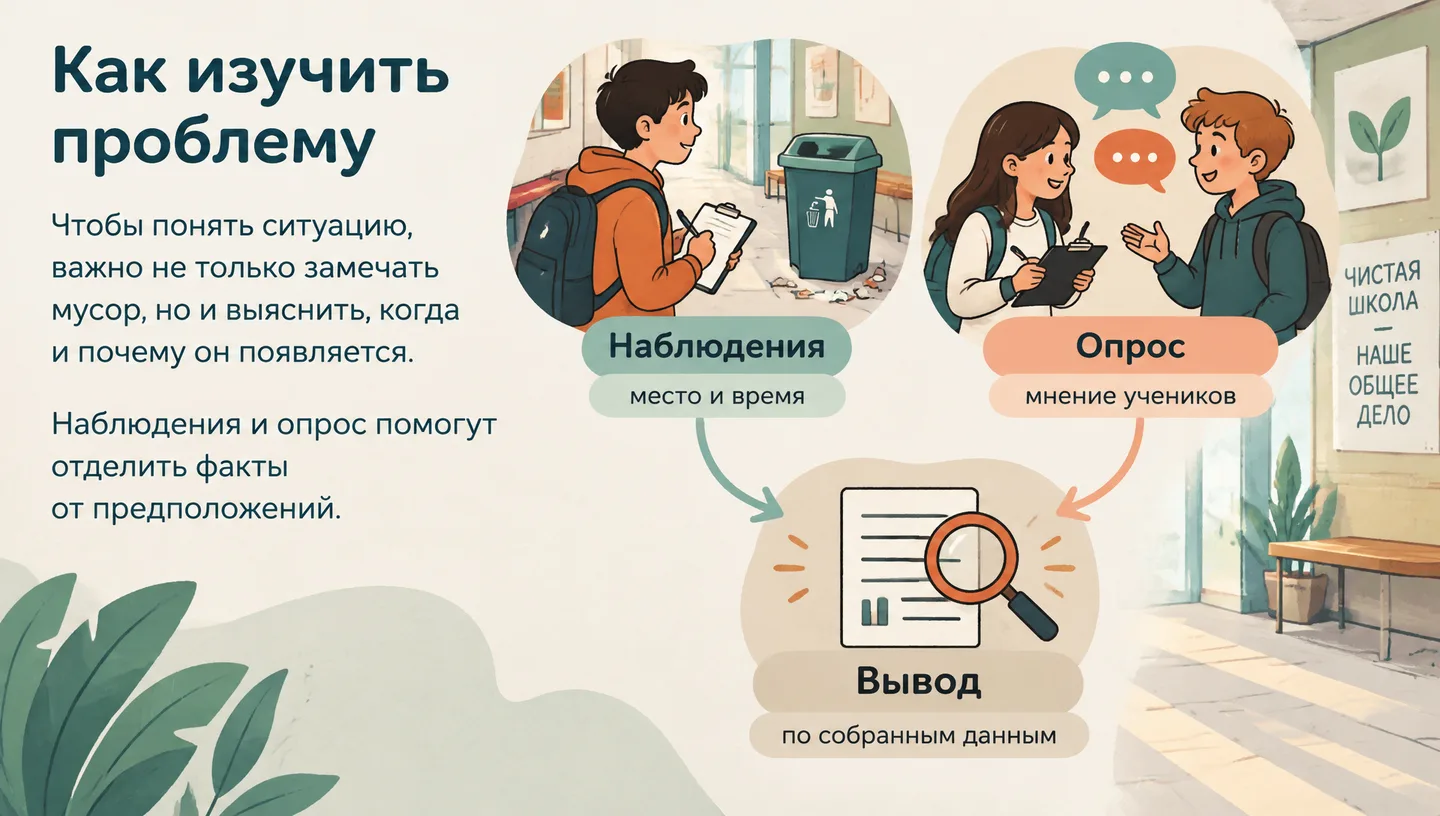 Как изучить проблему