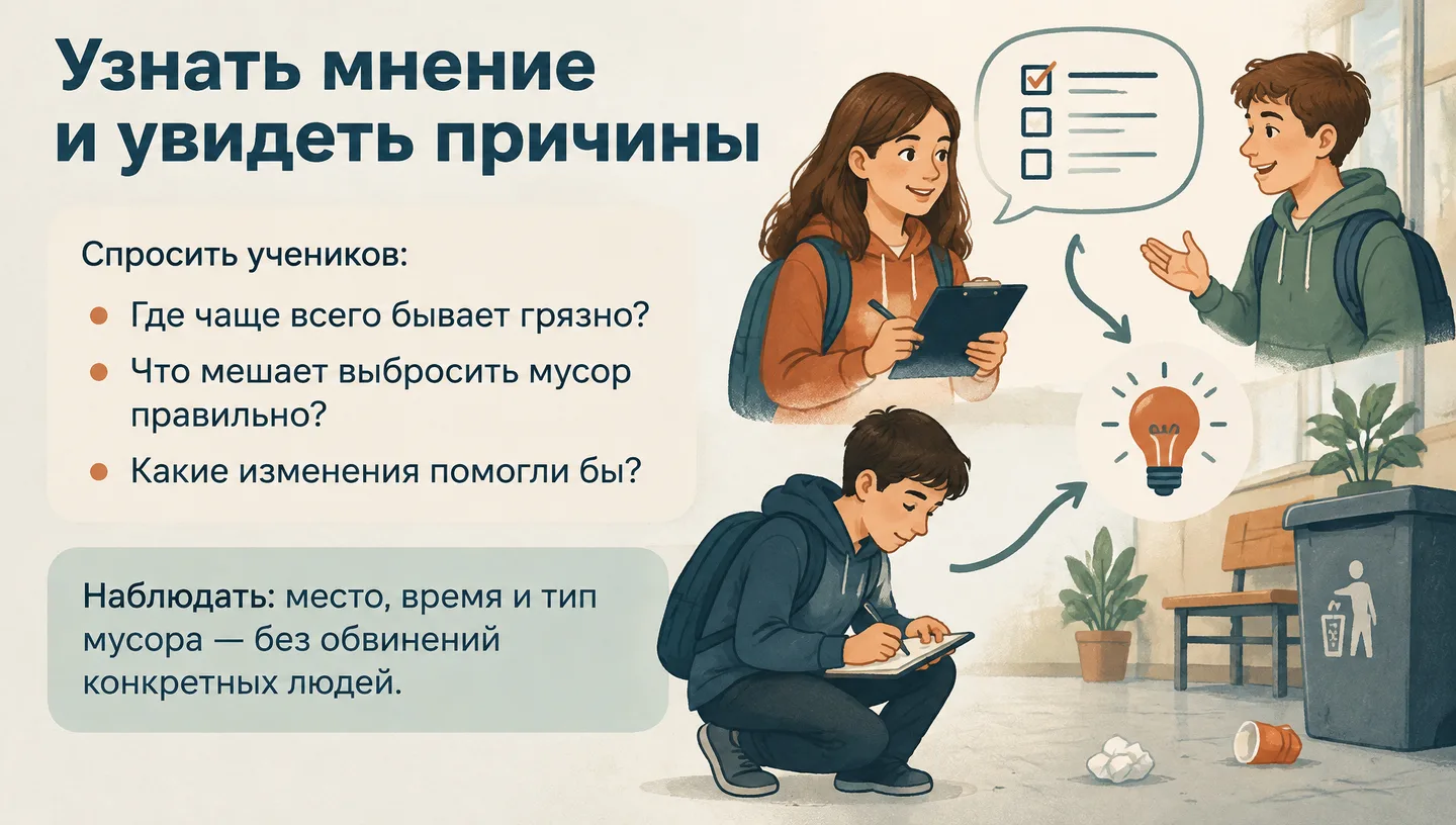 Узнать мнение и увидеть причины