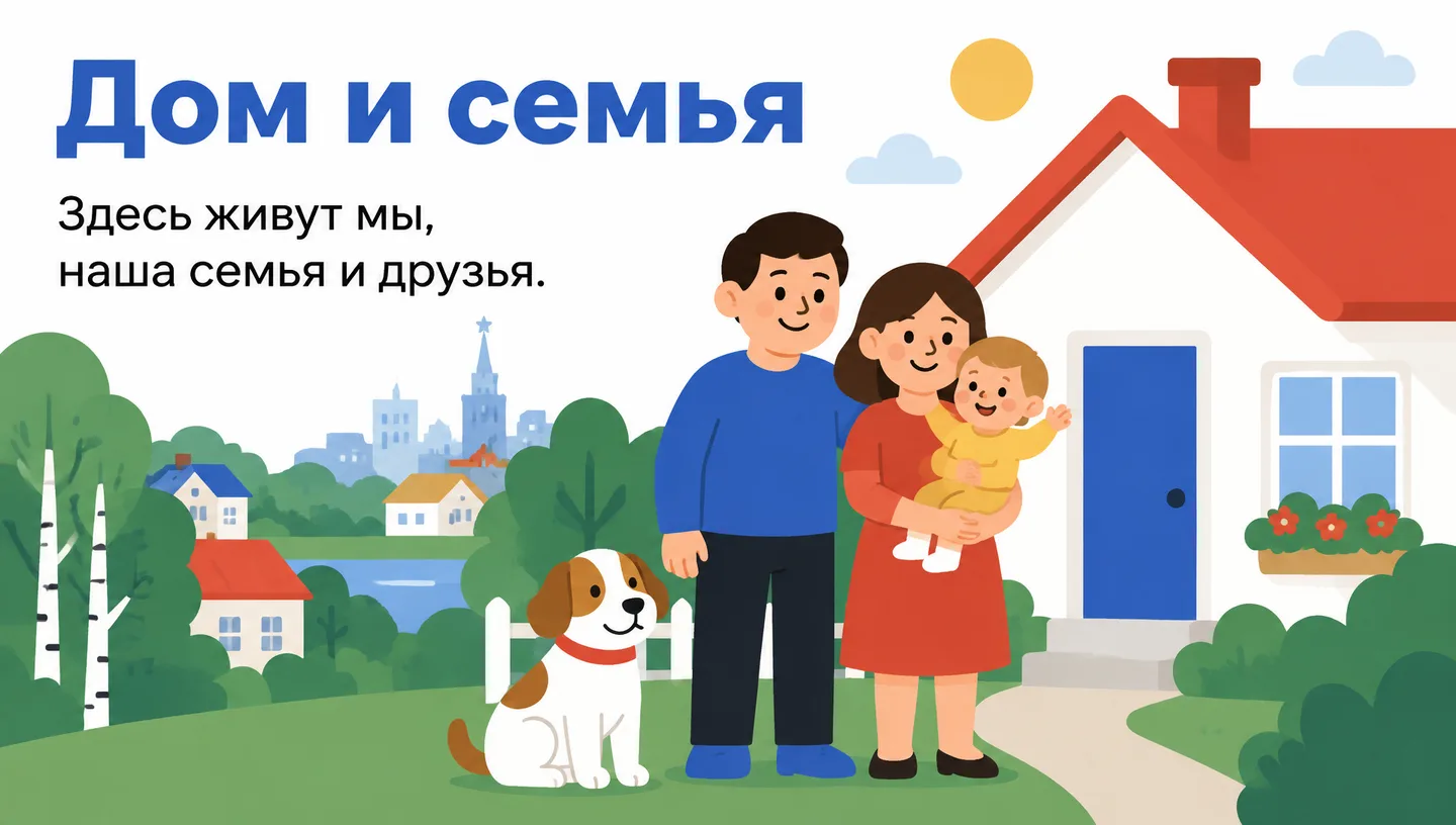 Дом и семья