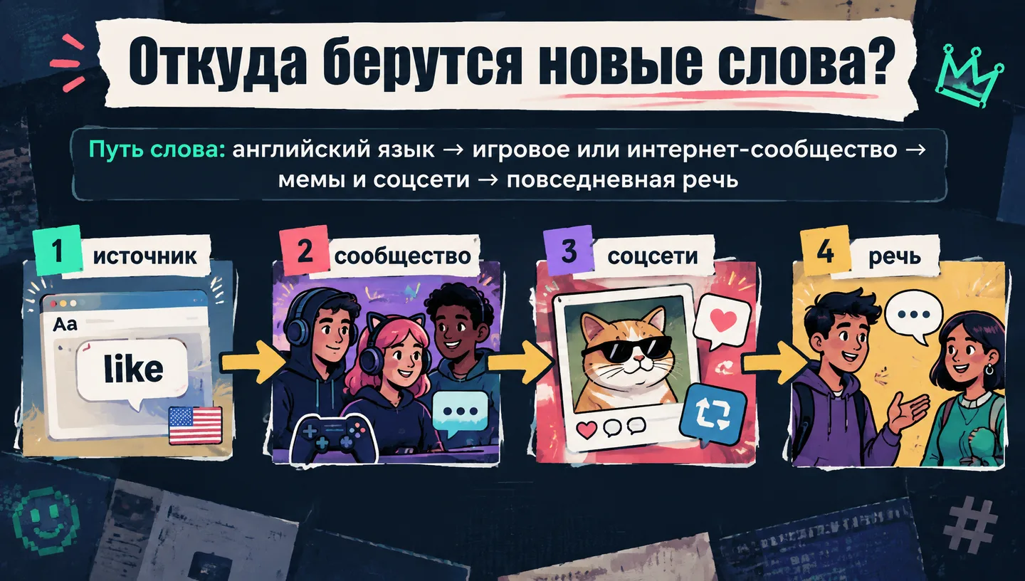 Откуда берутся новые слова?