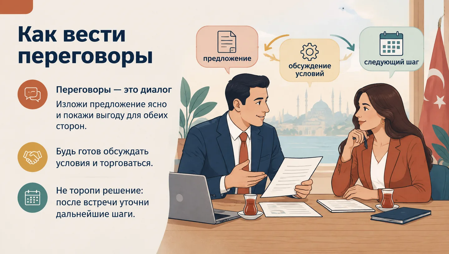Как вести переговоры