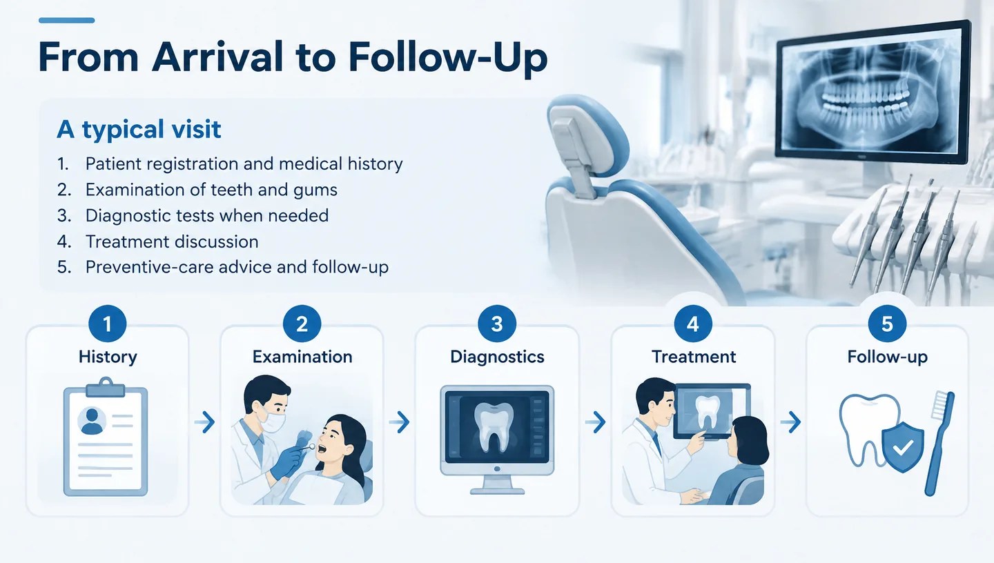 From Arrival to Follow-Up