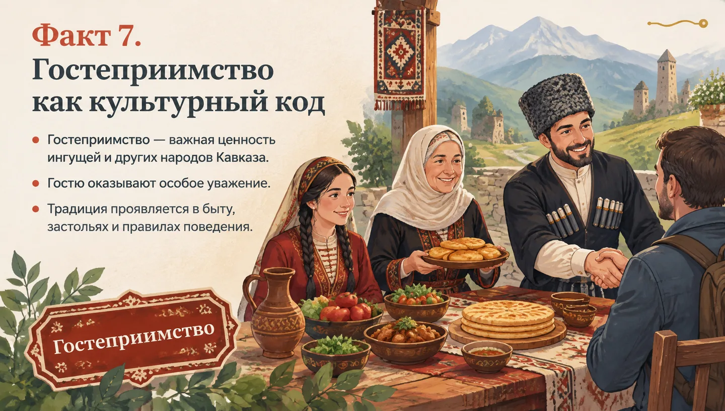 Факт 7. Гостеприимство как культурный код