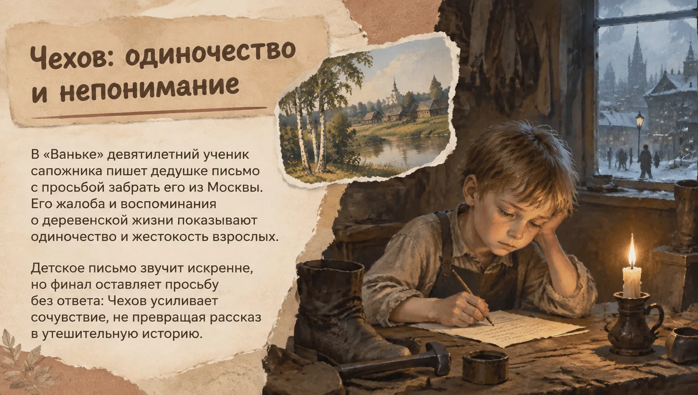 Чехов: одиночество и непонимание