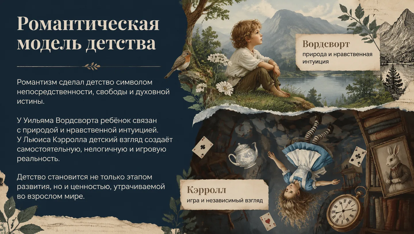 Романтическая модель детства