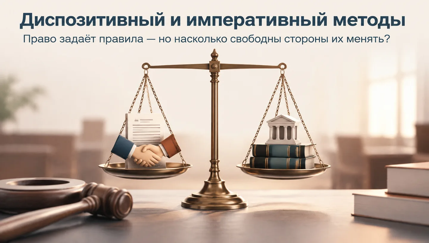 Первый слайд: Диспозитивный и императивный методы