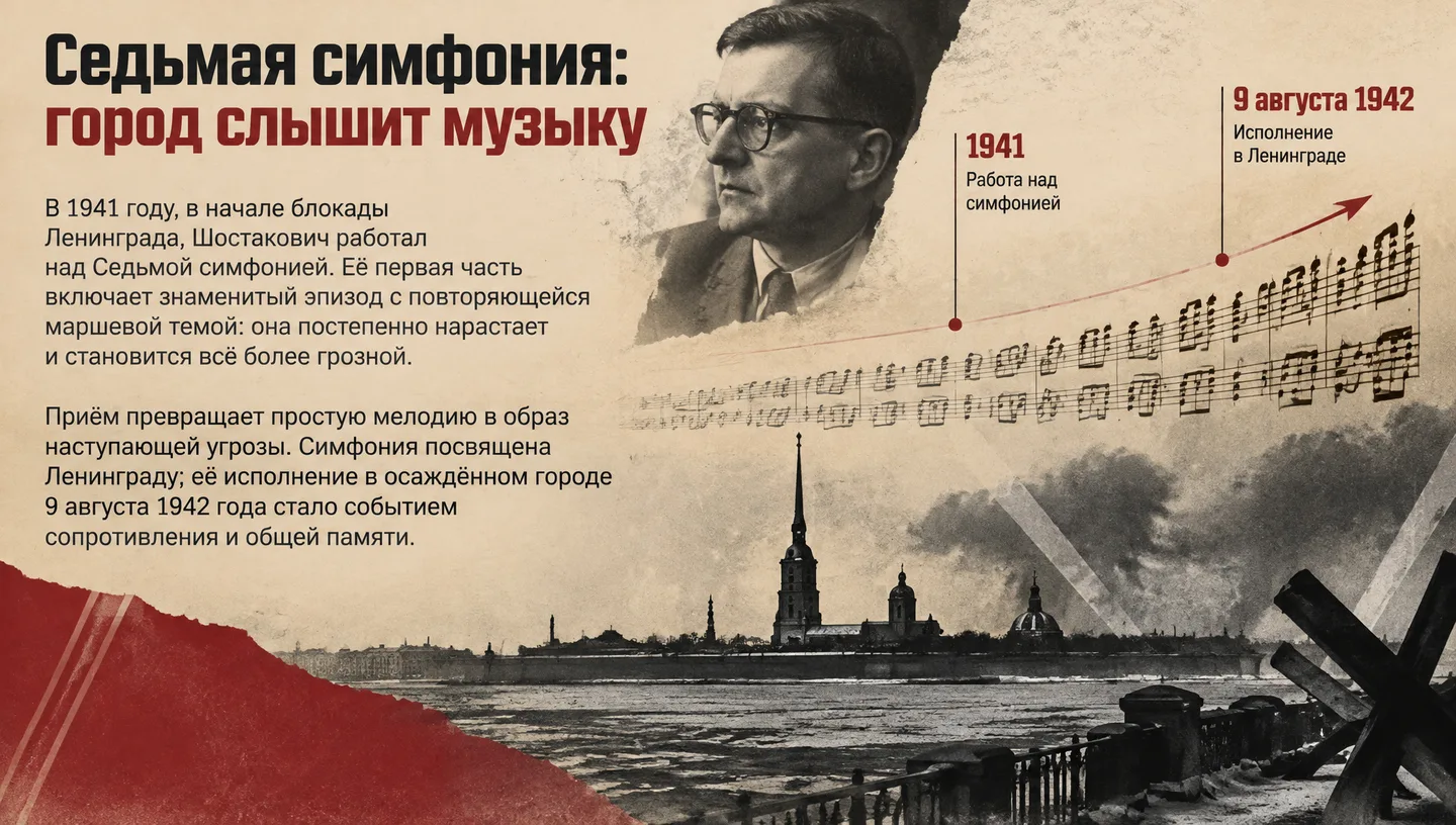 Седьмая симфония: город слышит музыку