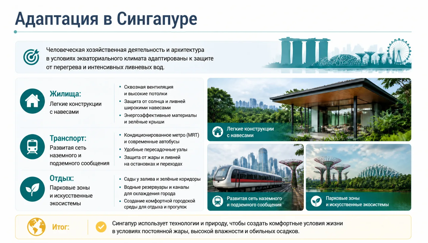 Адаптация в Сингапуре