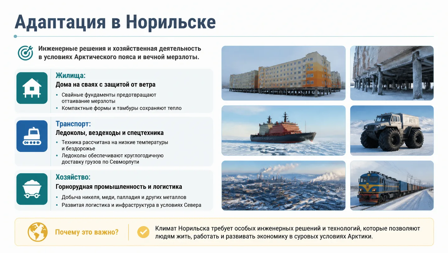 Адаптация в Норильске