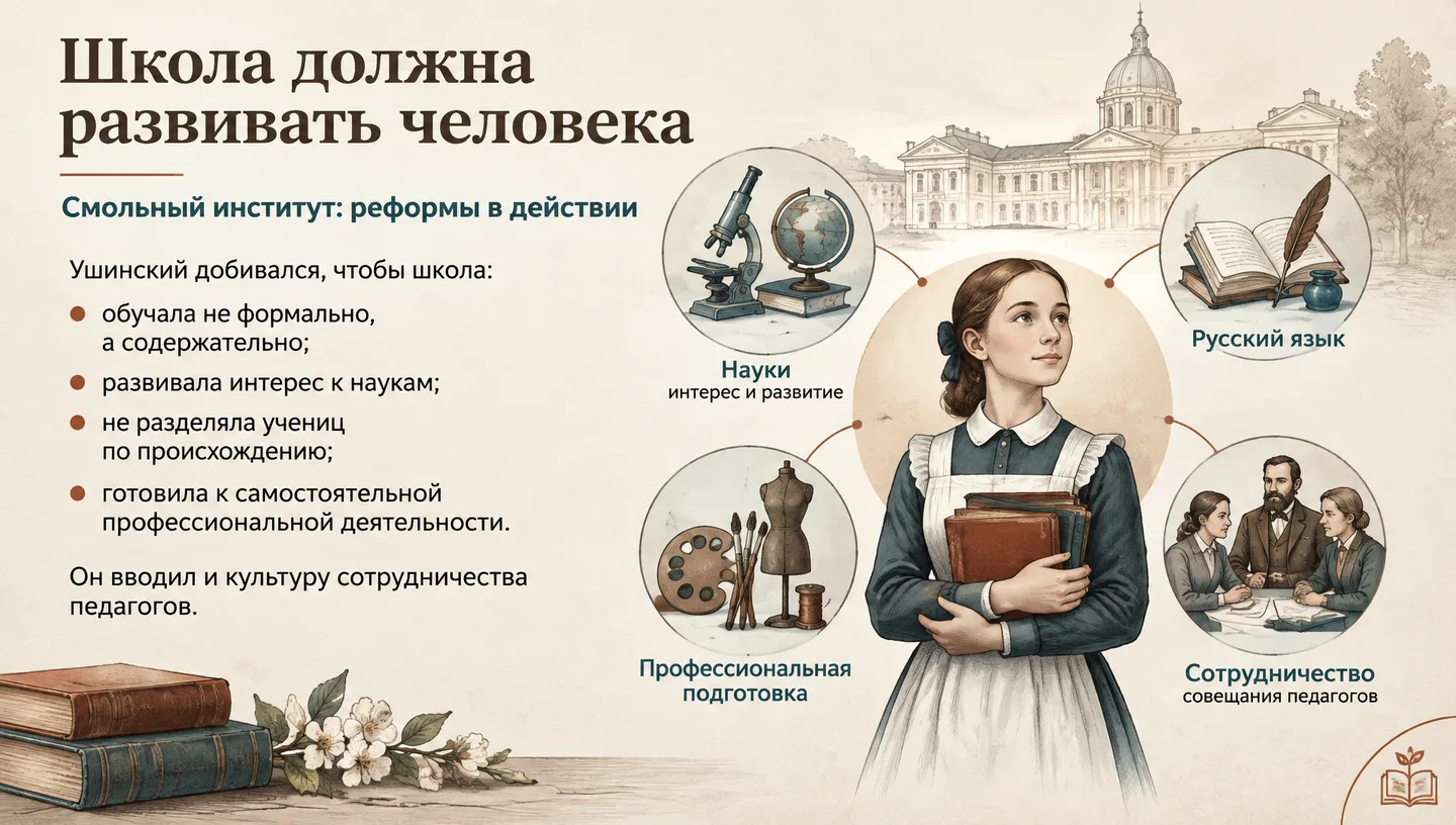 Школа должна развивать человека