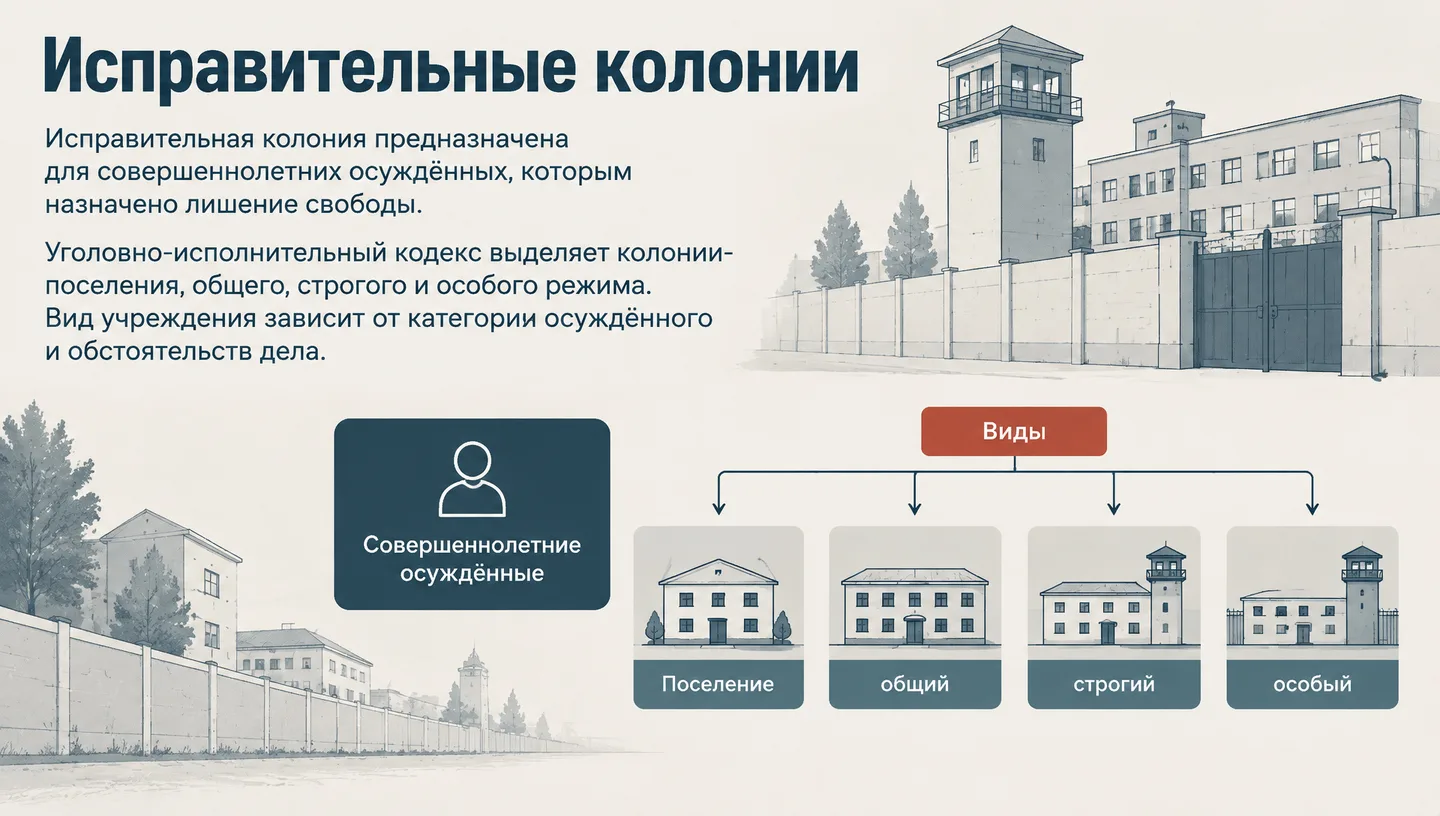 Исправительные колонии