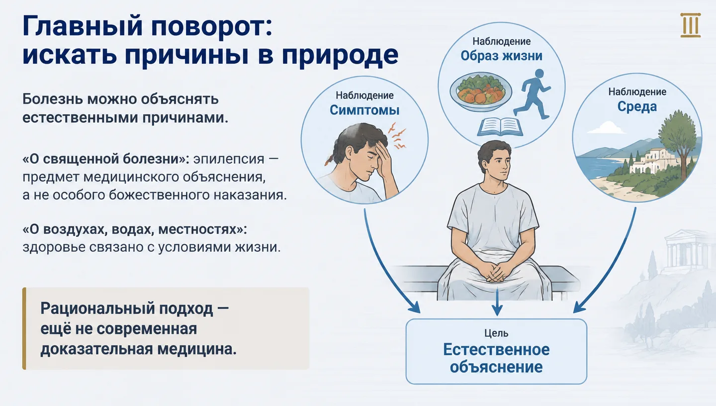 Главный поворот: искать причины в природе