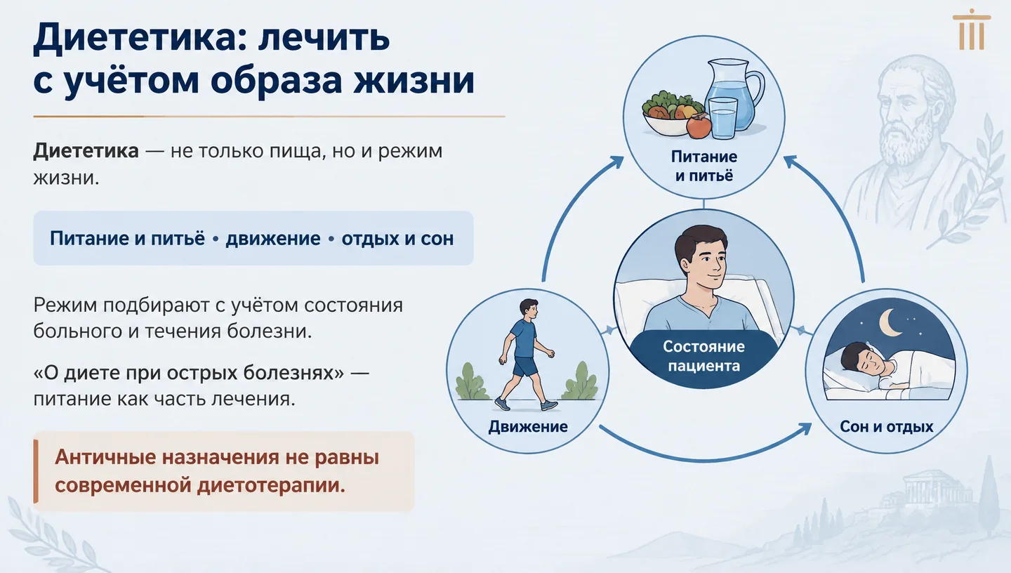 Диететика: лечить с учётом образа жизни