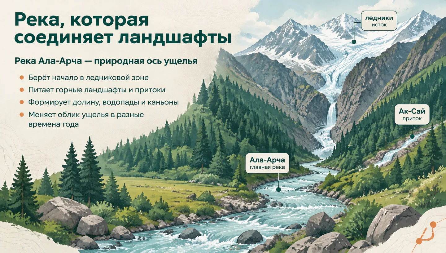 Река, которая соединяет ландшафты