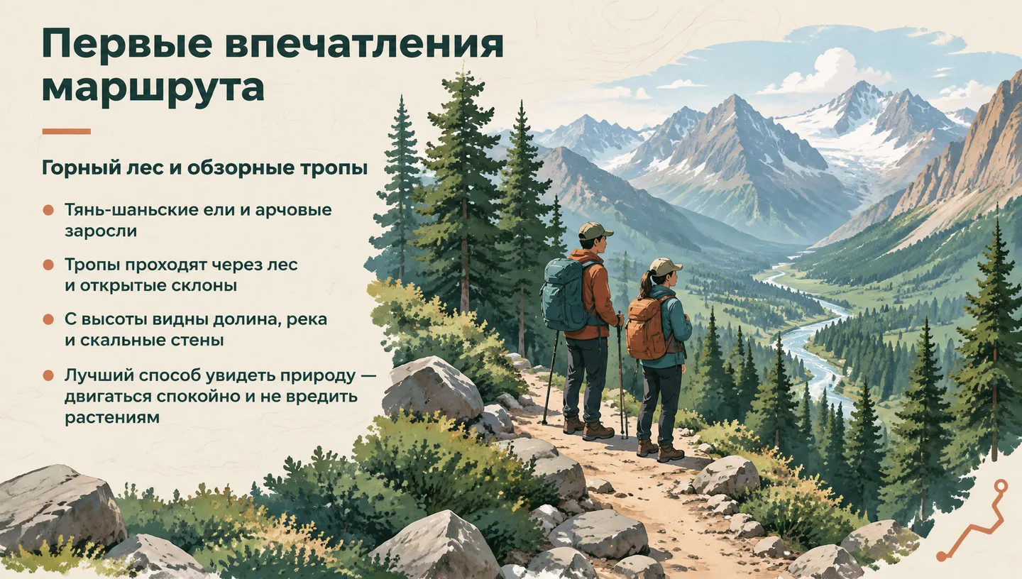 Первые впечатления маршрута