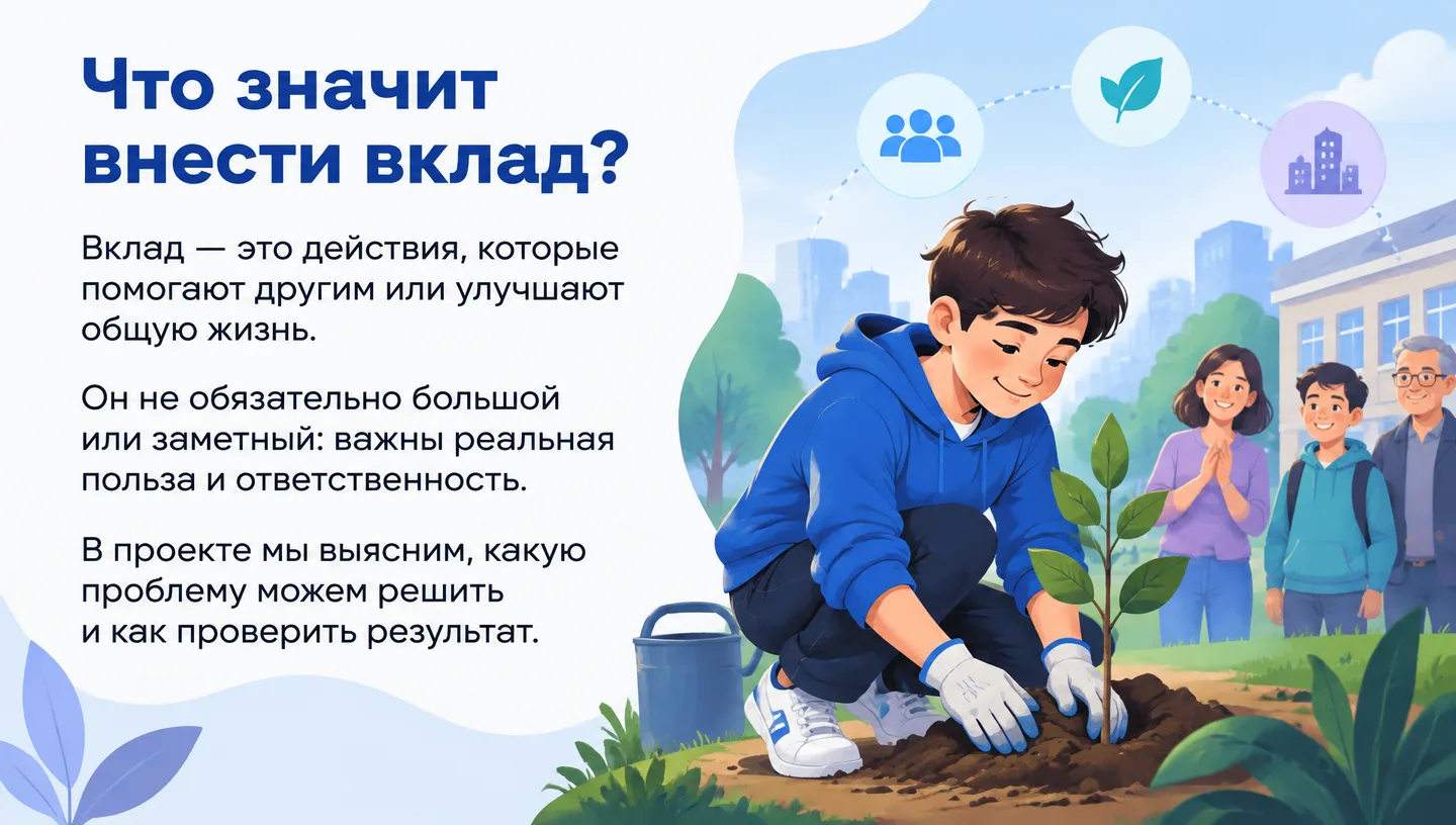 Что значит внести вклад?