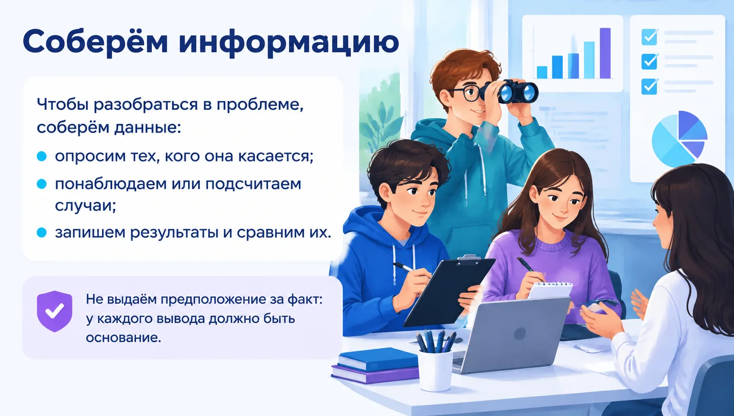 Соберём информацию