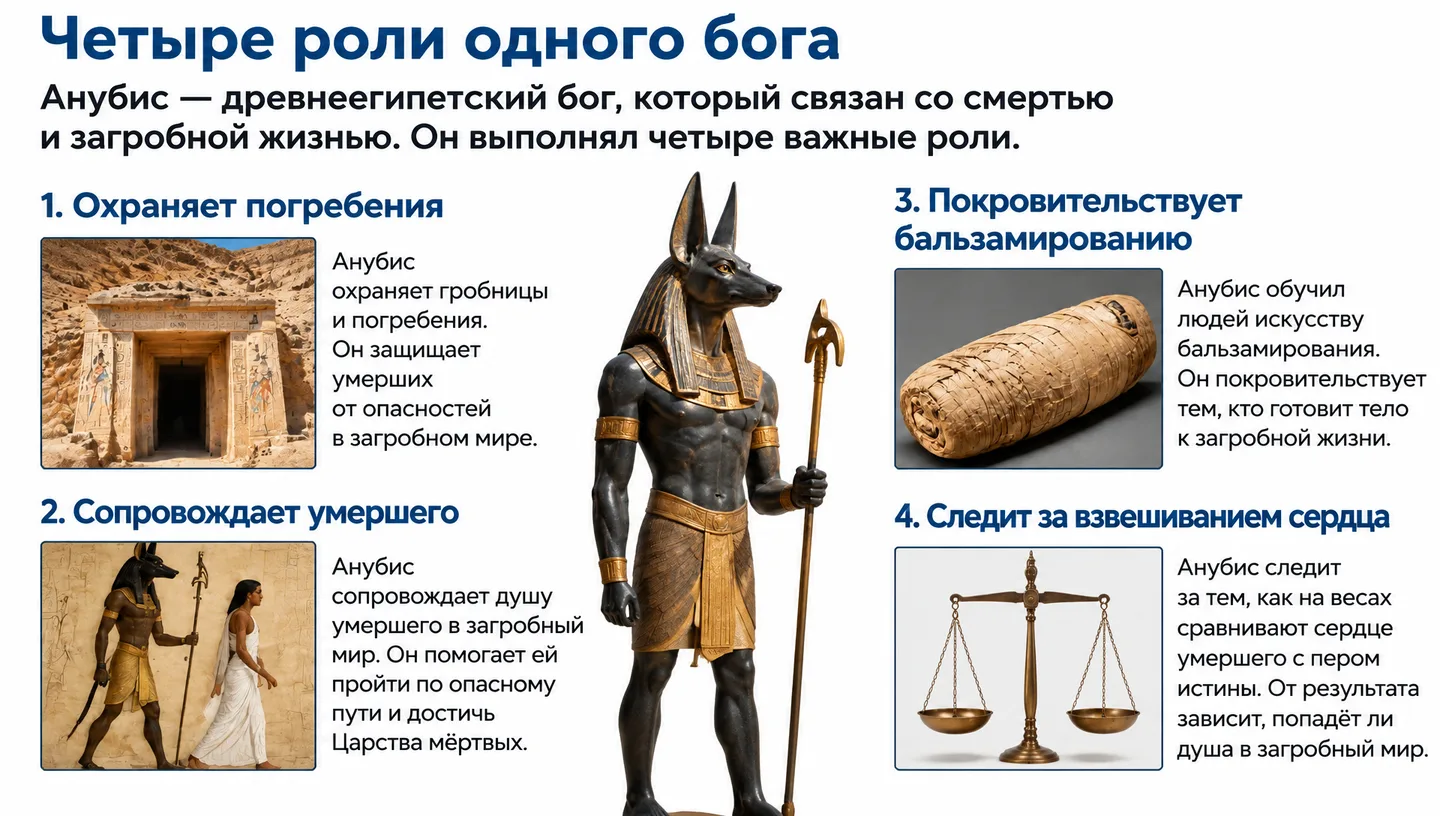 Четыре роли одного бога
