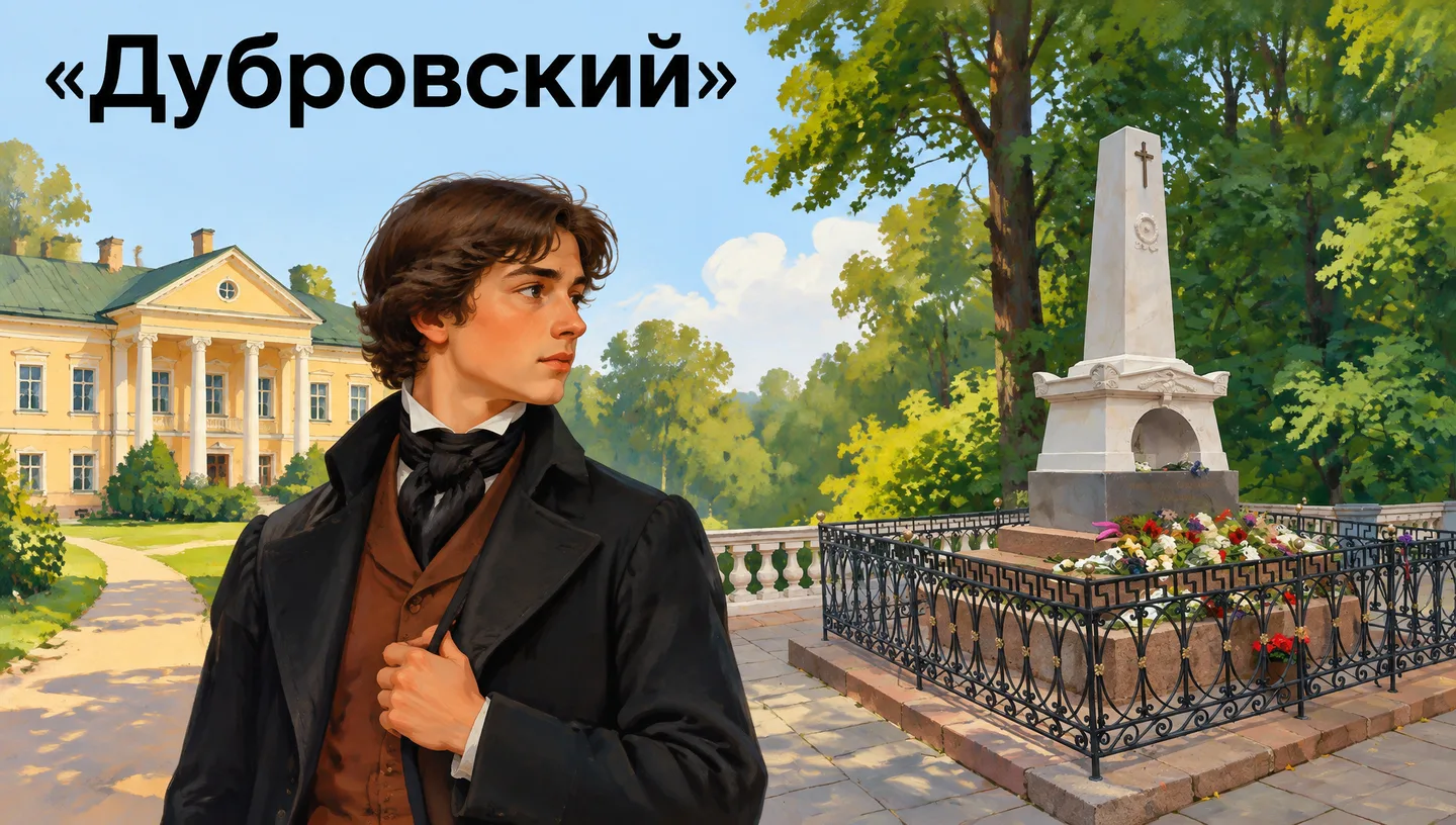 Первый слайд: «Дубровский»