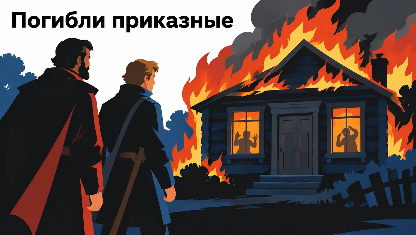 Погибли приказные