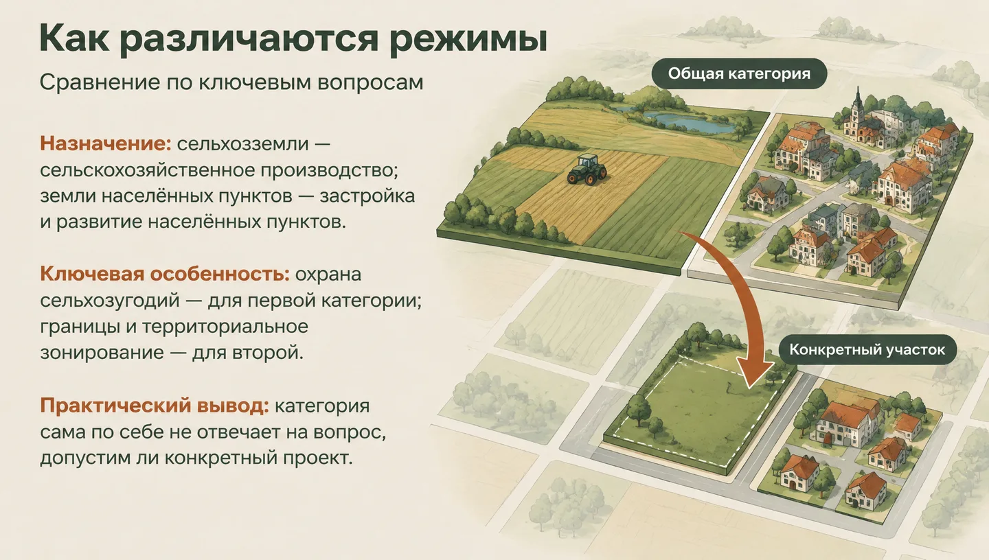 Как различаются режимы